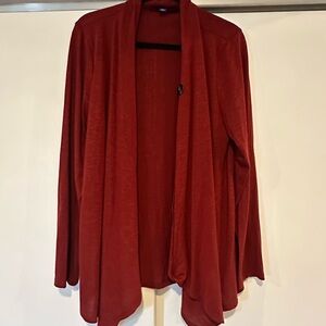 Apt. 9 Women's Red Cardigan